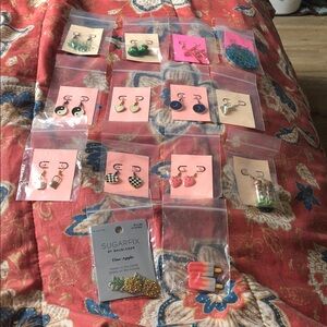 Multicolor Earring Set